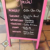 Week day specials at Frozen Fruit Co in Santa Monica
