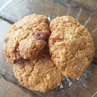 Oat cookies $6.00 at Particle Cafe in Avondale Heights