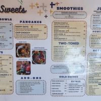 Menu at Particle Cafe in Avondale Heights