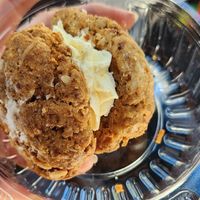 Buttercream cookie at Particle Cafe in Avondale Heights