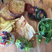 Breakfast board at Particle Cafe in Avondale Heights