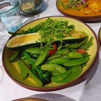 Side of veg at Stem & Glory in Cambridge