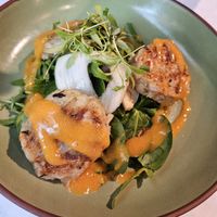 Thai 'Crab' Cakes at Stem & Glory in Cambridge