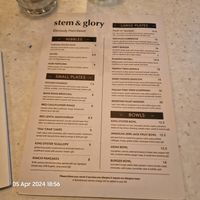  at Stem & Glory in Cambridge