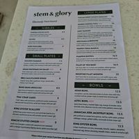  at Stem & Glory in Cambridge