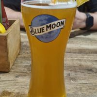 Blue moon at Bloc Bar Glasgow in Glasgow