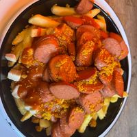 Loaded fries   at Bloc Bar Glasgow in Glasgow