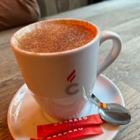 Soy hot chocolate   at Bloc Bar Glasgow in Glasgow