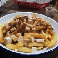 Poutine at Bloc Bar Glasgow in Glasgow