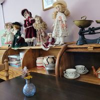 Interior at Hidden Lane Tea Room in Glasgow