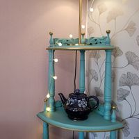 Interior at Hidden Lane Tea Room in Glasgow