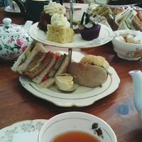 Vegan Afternoon Tea at Hidden Lane Tea Room in Glasgow