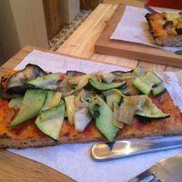 Pizzas! at Hank Vegan Pizza in Paris