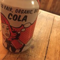 Organic cola at Hank Vegan Pizza in Paris