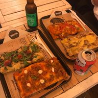 All this for 24€ :) at Hank Vegan Pizza in Paris