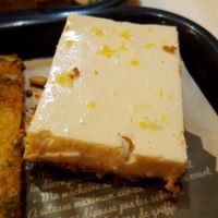 Cheese cake at Hank Vegan Pizza in Paris