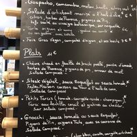 Carte entrées plats   at Namasthe in Montauban