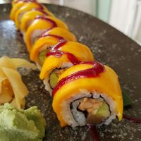 Vegan sushi "kinosaki" at Suka in Suances