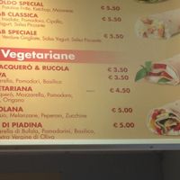 La Caveja - vegetarian piadinas at La Caveja in Trieste