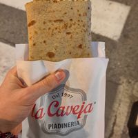 Approximate size, relatively big at La Caveja in Trieste