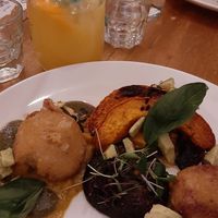 Dinner vegan at Velobis in Vienna