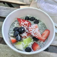 Vegan Chia Pudding!  at Julie's Coffee and Tea Garden in Alameda