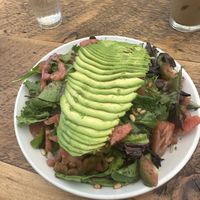 Grain bowl with avocado sub makes it vegan   at Julie's Coffee and Tea Garden in Alameda