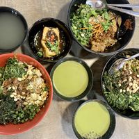 The best thunder tea rice I can ever find! Fresh and organic ingredients at a reasonable price. at FIREFLY 萤火虫 by Thunder Tree in Central Singapore