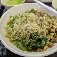 Thunder tea noodles at FIREFLY 萤火虫 by Thunder Tree in Central Singapore