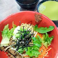 King Oyster Mushroom Kolomee ($4.8) ➕ Thunder Tea Rice Soup at FIREFLY 萤火虫 by Thunder Tree in Central Singapore