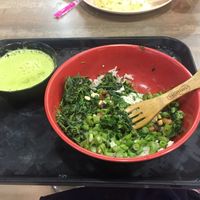 Delicious and so green, just what I needed the spoon is mine at FIREFLY 萤火虫 by Thunder Tree in Central Singapore