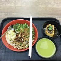 Blew my mind for 6.80 sgd lei Cha rice and the tofu for 1.50 sgd  at FIREFLY 萤火虫 by Thunder Tree in Central Singapore