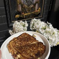 Kimchi toastie  at KINES in Brunswick
