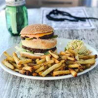 Vegan Big Mac at Fish on Fifth in Sidney