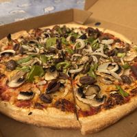 Vegan veggie  at Papa G's Pizza  in Mornington