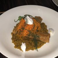 Cauliflower curry cigars  at A Touch of Salt in Townsville