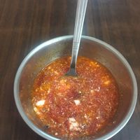 Russian vegeterian Borsch  at Govinda's Restaurant in Bangkok