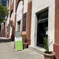 The front   at Govinda's Vegetarian Lunch in Brooklyn