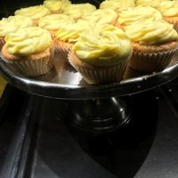 Cupcakes at Govinda's Vegetarian Lunch in Brooklyn