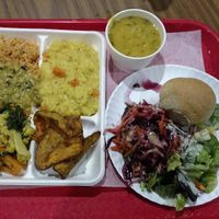 Govinda's Vegetarian Lunch  Complete meal at Govinda's Vegetarian Lunch in Brooklyn