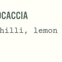 Menu as of May 2025 at Coppi in Belfast