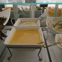 salad sauces at Villa Vegana in Brasilia