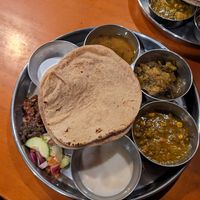 Vegan Thali plate at Thali in Reno