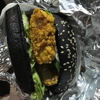 Sweet baby burger  at Hood - Konyushennaya in St Petersburg