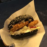 Sweet Baby burger ❤️ at Hood - Konyushennaya in St Petersburg