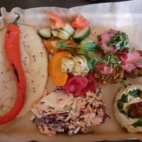 The Vegan Mezze Tray at Brother Hubbard - North in Dublin