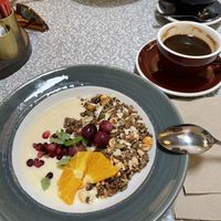 The granola bowl made vegan  at Brother Hubbard - North in Dublin