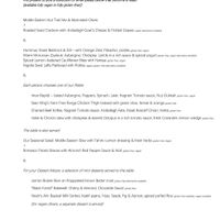 Sharing menu / Middle East Feast Experience per October 2023 at Brother Hubbard - North in Dublin