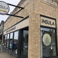 Modern restaurant for the north woods at Insula in Ely