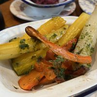 Roasted carrots side   at The Perch in Oxford